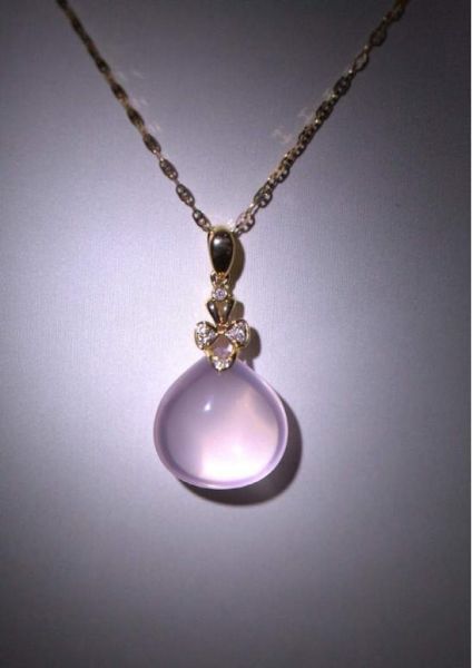 金AU750芙蓉石吊坠(拍品编号：5) 起拍价：500元