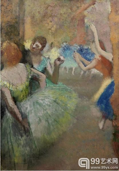 埃德加·德加作品《芭蕾舞舞台》（1885）