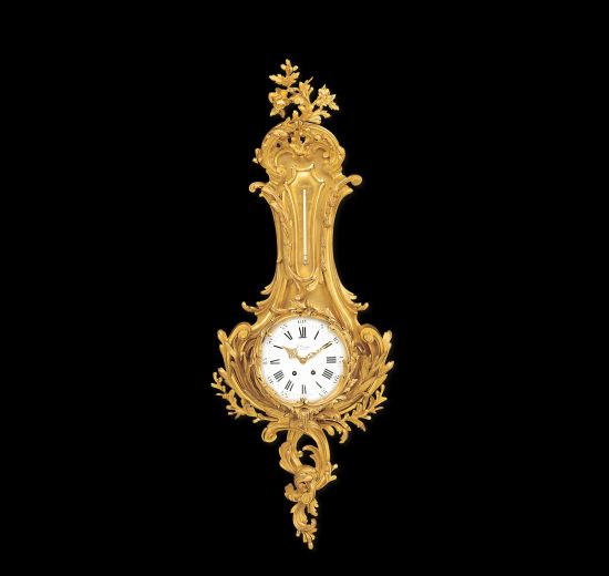 1905年 法国洛可可风格铜镀金挂钟