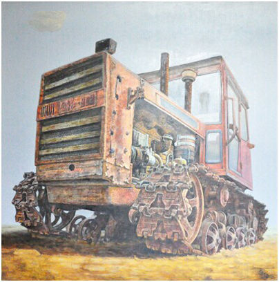 李达 全国美展入选作品《中国造》