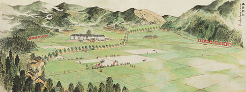 陆俨少(1909-1993)大井新貌