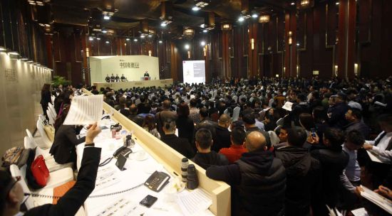 2014嘉德秋拍现场