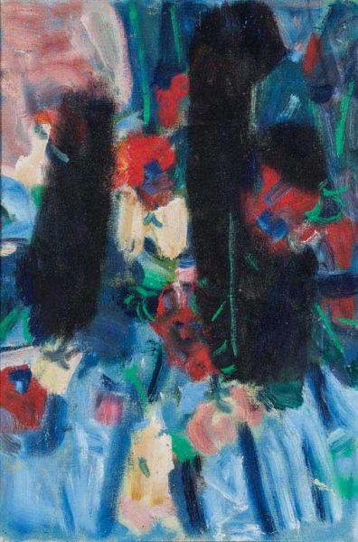 LOT 2707 吴大羽(1903-1988)夜之意蕴 布面油画 37.5×25.5 cm 展览：“吴大羽个展”，大未来画廊，台北，2005年 出版：《吴大羽》，大未来画廊，2006年，P161 RMB 1,800,000-2,200,000