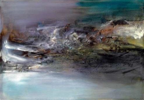 赵无极《09.06.67》，1967年作