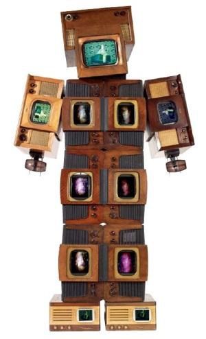 白南准《马素·麦克鲁汉》，1991年作