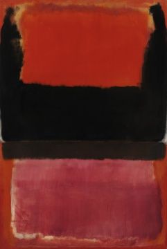 Mark Rothko, No. 21 (Red, Brown, Black and Orange), 1951, oil on canvas, 95 by 64 inches.