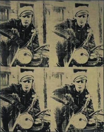 马龙四重影 安迪·沃霍尔