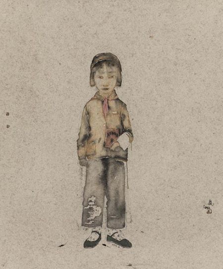 刘庆和(b.1961)《嘉年华》 纸本水墨90cm×75cm 2014年