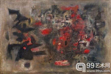 赵无极 《秋之舞》