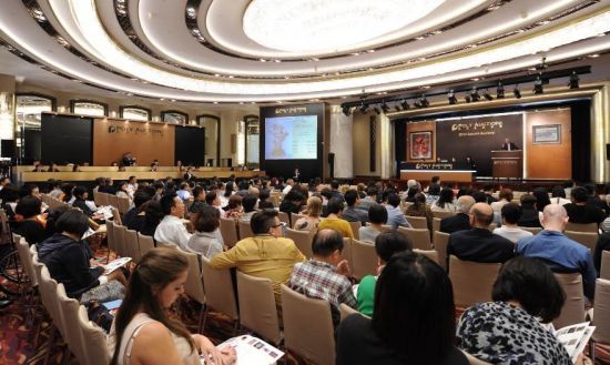 保利香港2014年秋季拍卖于10月7日结束，总成交额达8.22亿港元。