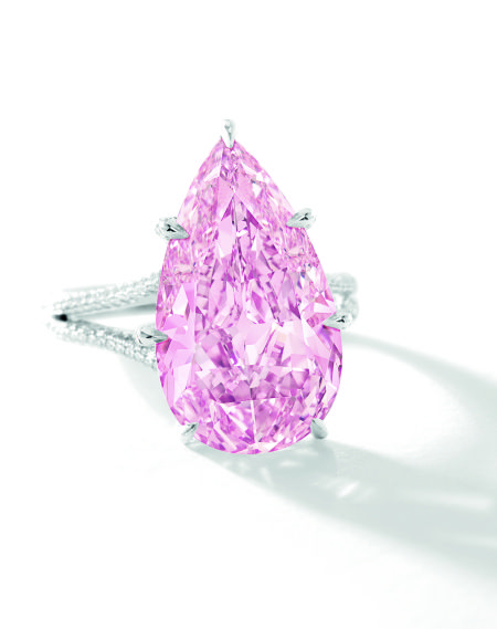 8.41卡拉内部无瑕鲜彩粉红钻