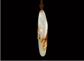 和田玉籽料地藏王挂件