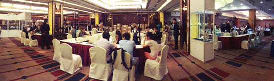 泓盛2014春季文献邮币杂项拍卖会预展现场1