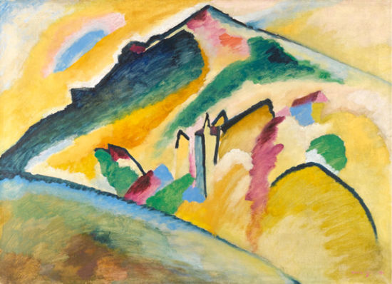 康定斯基作于1911年的《秋色》