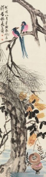 Lot 1283 齐白石(1863-1957) 富贵高寿