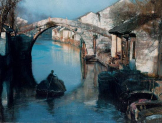 陈逸飞 《晨曦》成交价： 483万元