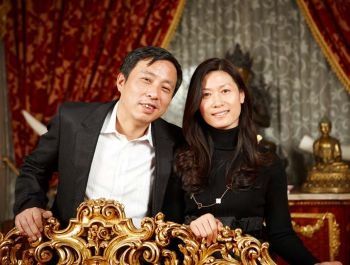 收藏家刘益谦、王薇夫妇