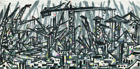 吴冠中 |《交臂》 23,000,000港元成交