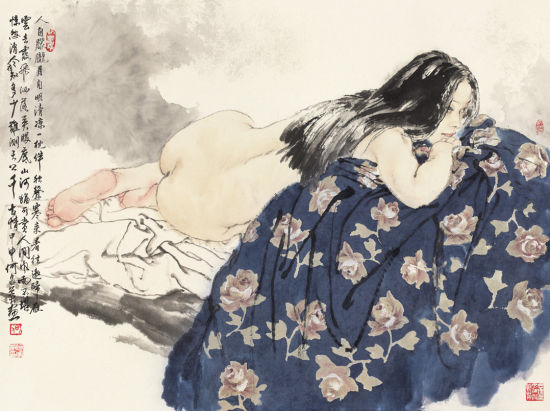 何家英《凝眸》 成交价：RMB 2,875,000