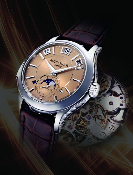 百达翡丽5207P-001型号铂金三问瞬跳万年历陀飞轮腕表备闰年及昼夜显示（估价520万至620万港元／67万至79万美元）