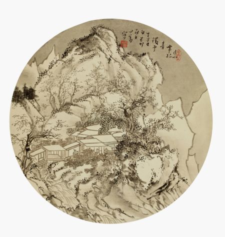 溥儒(1896-1963) 片水微云 