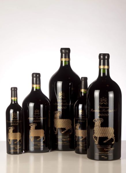 「显赫非凡之波尔多精选窖藏─第二部份」木桐堡2000年系列