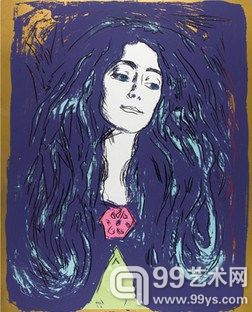 安迪·沃霍尔 伊娃·莫多奇 1954