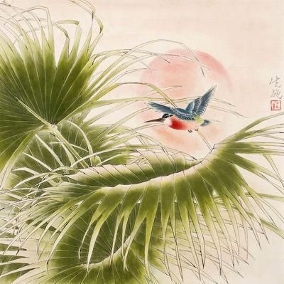 谈先施(1959年—) 工笔花鸟