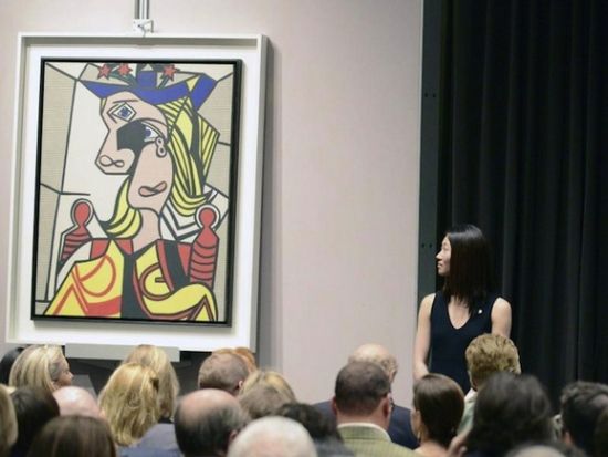 5610万美元 《戴花帽的女人》(Woman with Flowered Hat)