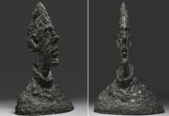 5000万美元 《细长头像》(Grande tête mince [Grande tête de Diego]