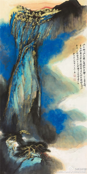 何海霞《华山日出》220万落槌