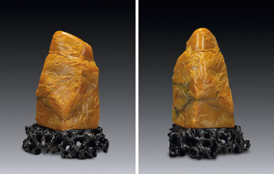 “江依霖大师田黄精选展”展出荣宝斋秋拍田黄