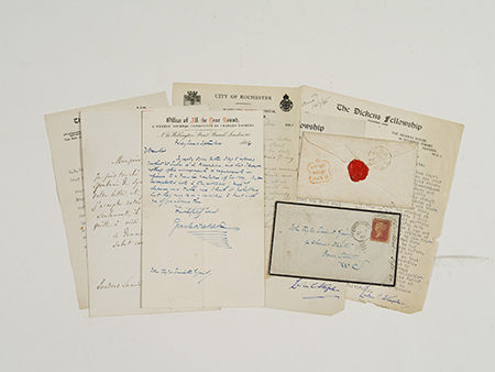 狄更斯 签名信等