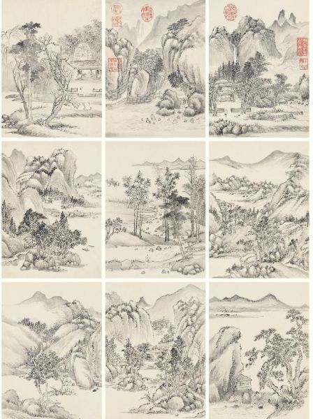 董邦达《溪山清远》成交价：1552.5万元