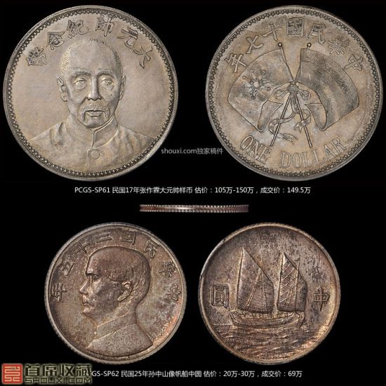 诚轩2013秋拍“古钱银锭机制币”专场亮点