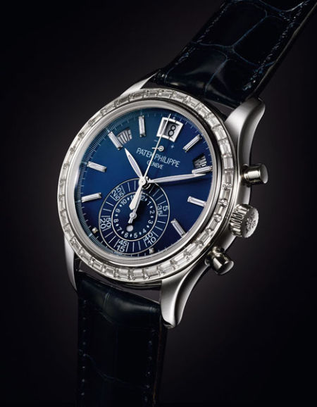 百达翡丽Patek Philippe年历计时码腕表，型号5961P