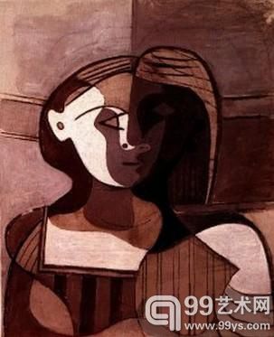 巴勃罗·毕加索绘制的金发缪斯《玛丽·泰蕾兹·沃尔特》