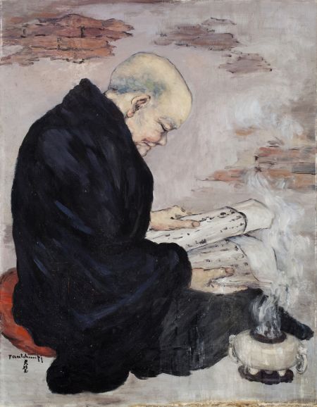 吕斯百(1905-1973) 春节野味 1962年 布面油画 81.5×60.5cm 签名：斯百 一九六二年 春节 </p>

<p>　　此作曾想参加当年第三届全国美展，并由吕先生亲自挑选装裱之画框材料，但最终由于当年学校行政工作的繁忙，以及刚刚过去的三年自然灾害背景，终未能参与，实在遗憾，并最终由家属悉心保存至今。该作同时也是晚年先生所绘最大尺寸，保存最为完好的佳作。文革期间，先生与那个时代的老知识分子一样深陷难堪之境，被“造反派”抄家，没收财产、作品、书籍等资料。此幅作品能在当时的境遇中得以妥善保留至今，实在难得可贵。</p>

<img alt=