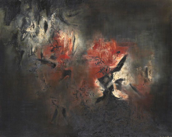 赵无极《抽象》