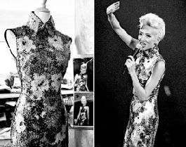 阿梅穿过的旗袍。