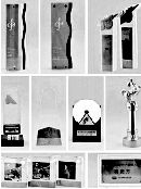 阿梅的奖座被分为5个项目拍卖，这是其中一组。