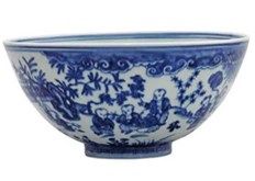 15世纪青花碗 估价为700-1000万港币