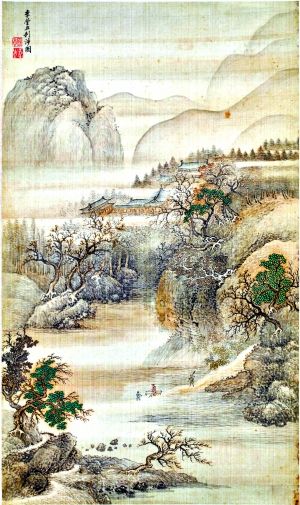 清代 王翚 《仿唐宋元诸家山水》