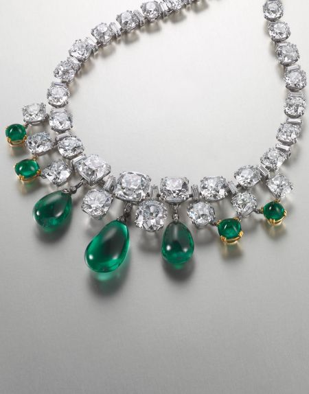 75.36ct briolette diamond pendent necklace
