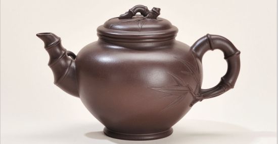 姚志源制竹节壶