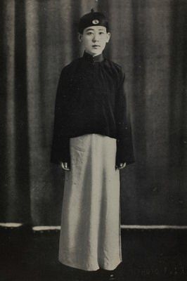 川岛芳子（金壁辉）男装像