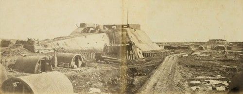费利斯·比托于1860年代拍摄的“塘沽”炮台。