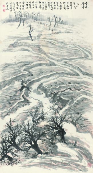 赵望云（1906—1977）杏花春早