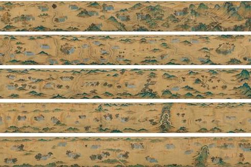 500年前《蒙古山水地图》估价8千万 