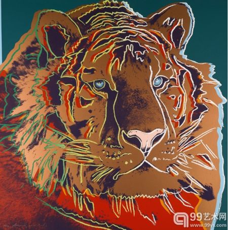 安迪·沃霍尔“濒危物种”系列作品